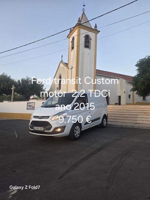 Ford transit 2.2TDCi custon ano2015 Inspeção 8/2027 pneus novos Bataria nova ar condicionado Aceito retomas