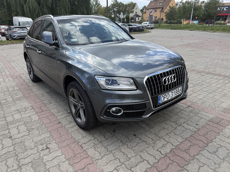 Audi Q5 2.0 TDI Polski Salon 190 KM quattro keyless go 3xS line S tronic 2016 – zadbane