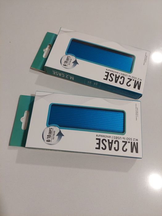 Novas: Caixas SSD  M.2 B/B+M NGFF SATA USB Type C