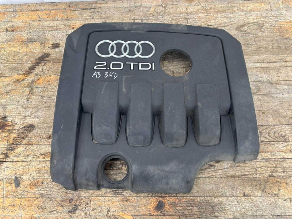 audi a3 8p 2.0 tdi 140km  16v bkd azv Osłona Na Silnik Silnika Pokrywa górna klapa