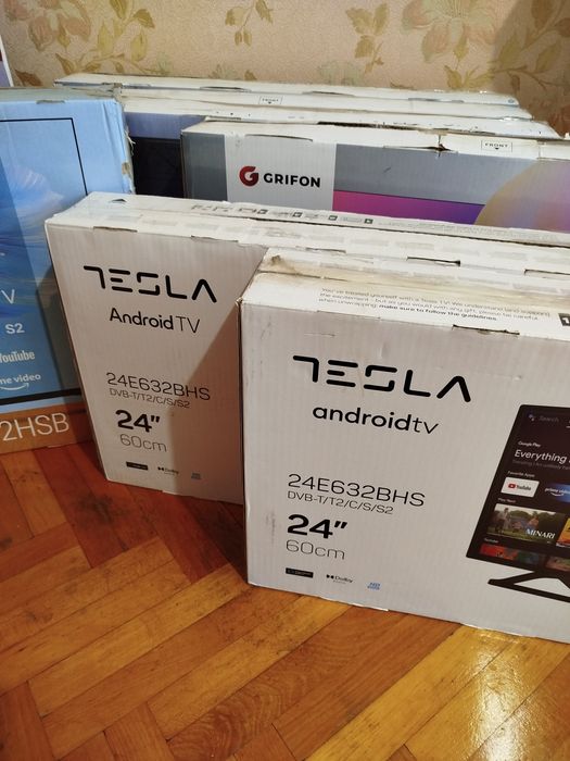 Продам новые телевизоры Тесла 24 дюйма