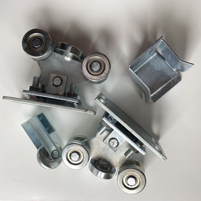 Wózek Wózki Rolki Do Bramy Przesuwnej 80x80 zestaw bram