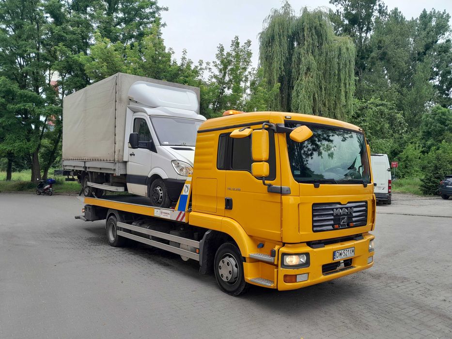 Pomoc Drogowa Laweta Holowanie A4 S8 WOJKOWICE STRZELIN