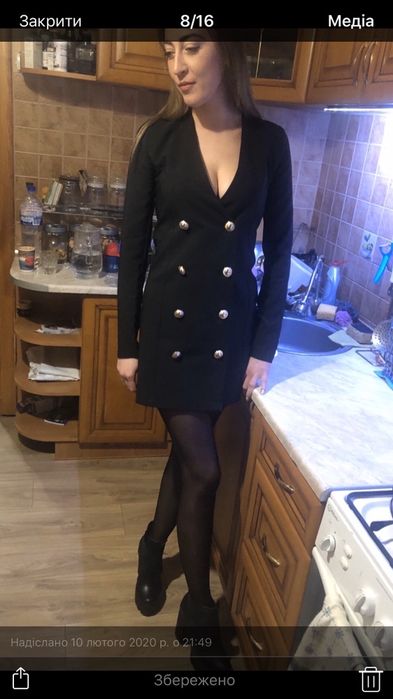 Сукня піджак