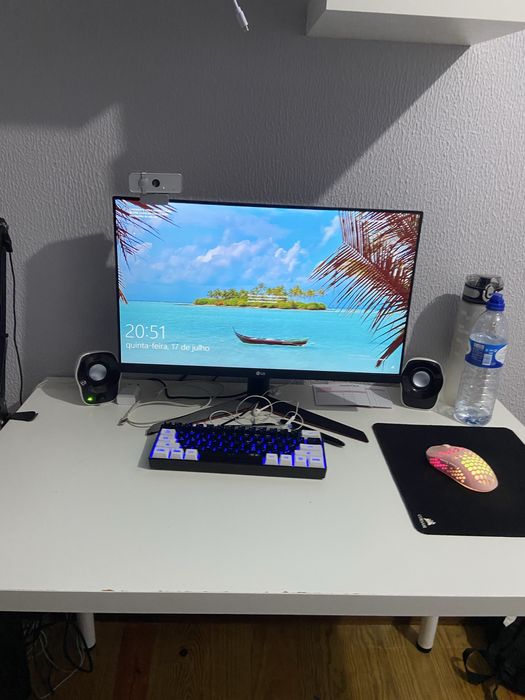 Setup completo c/ pc e perifericos - venda pada despachar