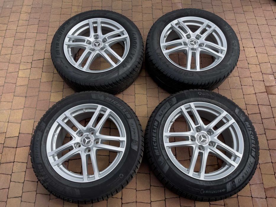 3870. Alufelgi 17" Mercedes W124 SLK E klasa 5x112 7.5J ET40