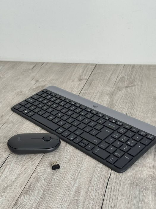 Комплект (клавіатура, миша) Logitech MK470 Slim Wireless Combo