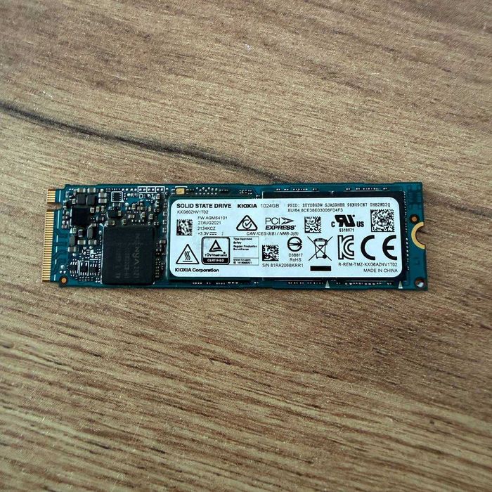 1 TB SSD диск Toshiba KXG60ZNV1T02 M.2 NVMe
