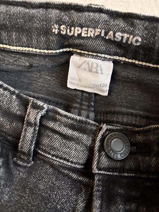 Jeansy spodnie Zara