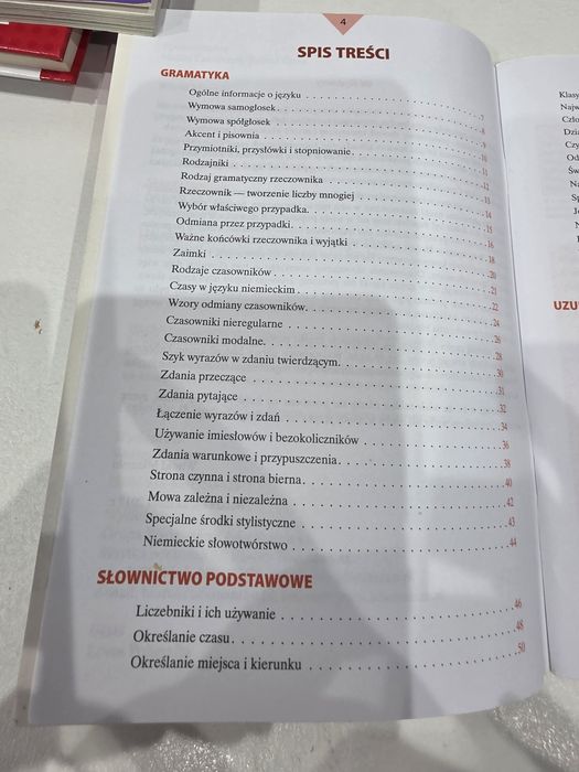 Język niemiecki -   pomoce naukowe