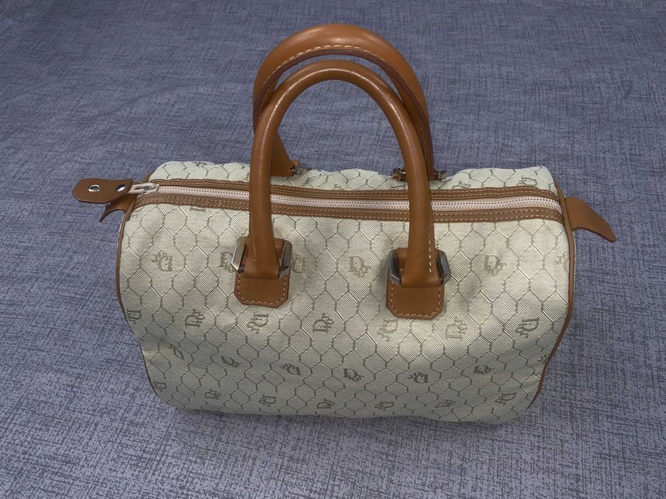 Жіноча Сумка Christian Dior Boston Honeycomb