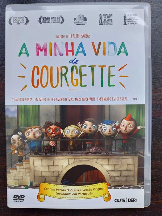DVD “A minha vida de courgette”, de Claude Barras