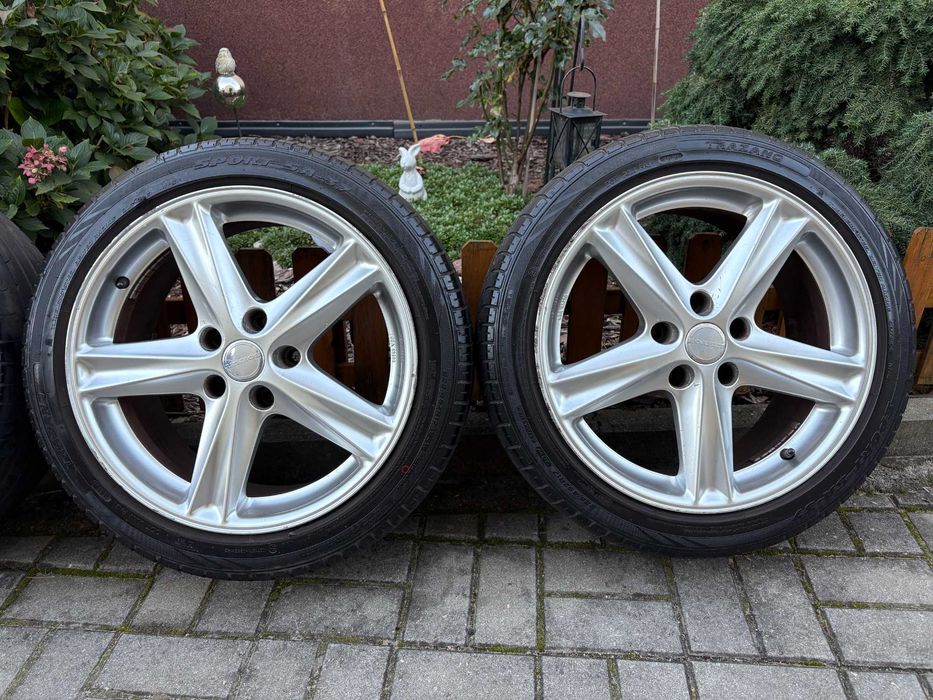 Alufelgi Koła Borbet 5x112 Caddy Touran Golf 17 cali A3 Octavia Leon
