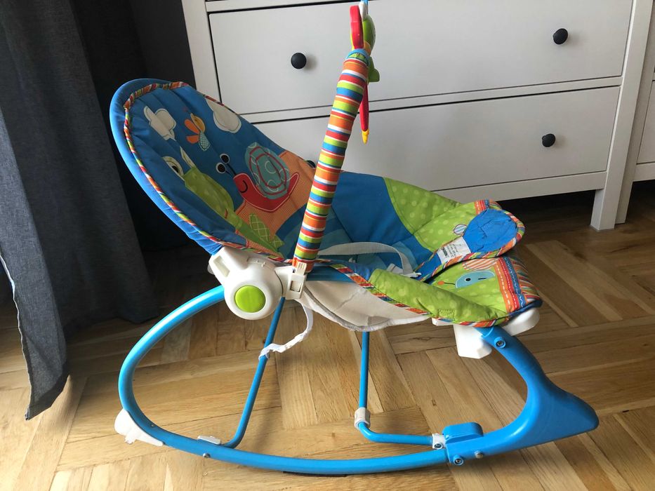 Leżaczek, bujaczek Fisher Price