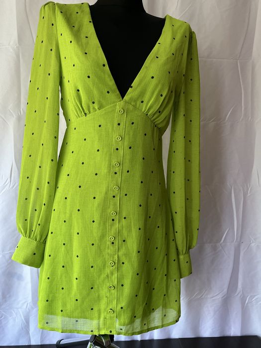 Сукня зеленого кольору в горох бренду Emory park