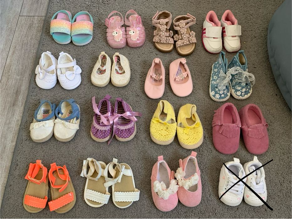 Buciki niechodki dla dziwwczynki