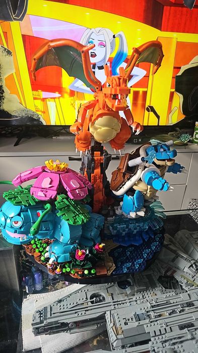 Pokemon Venusaur, Charizard e Blastoise LEGO