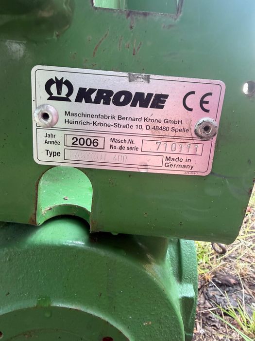 Kosiarka dyskowa Krone Easy Cut400 oraz Easy Cut320