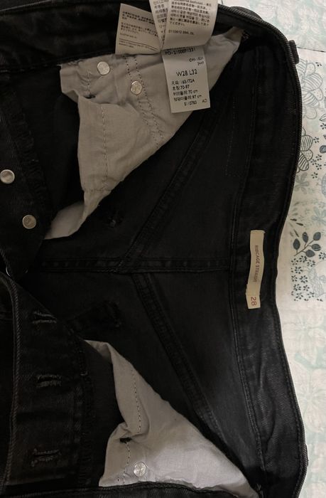 Calças Levi’s Ribcage Straight Full Length W28 L32