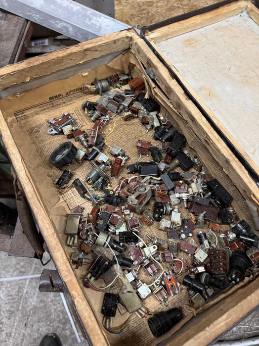 Включатели тумблера консовики СССР