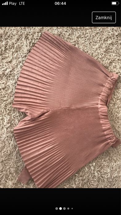 Zara spodenki plisowane Zara r. S