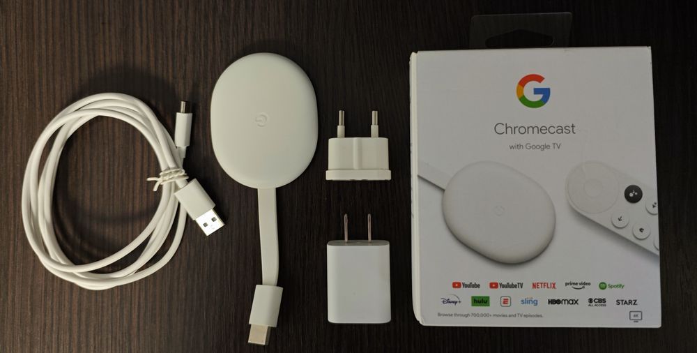 chromecast with google tv 4k - Купить электронику - Цены на OLX.ua