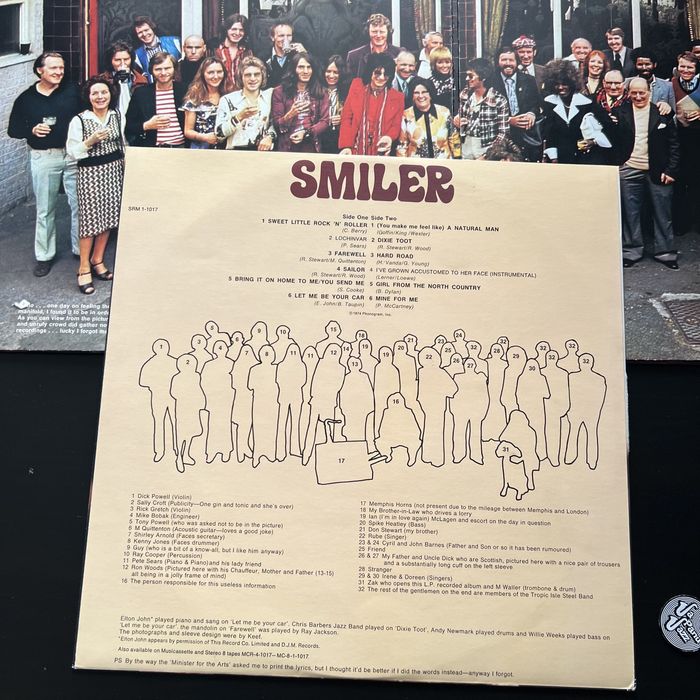 Rod Stewart – Smiler, 1974, LP