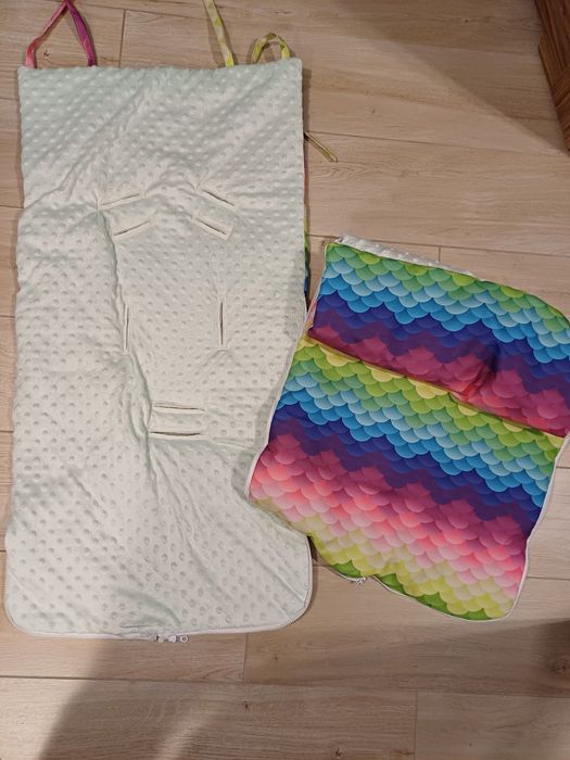 Nowy śpiworek do wózka, gandoli, spacerówki handmade