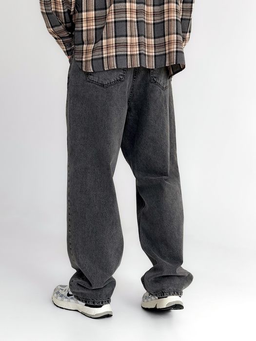 Джинси чоловічі широкі baggy jeans, штани баггі | Джинсы багги мужские широкие Джынсы беги в стиле 90 х реп ск8 Штаны rap pants sk8 y2k | Розмір S
