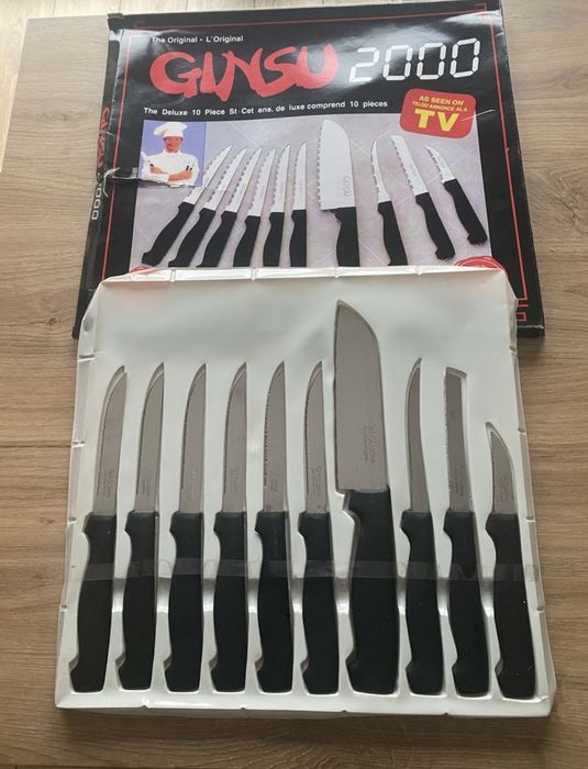 Noże kuchenne zestaw 10 sztuk