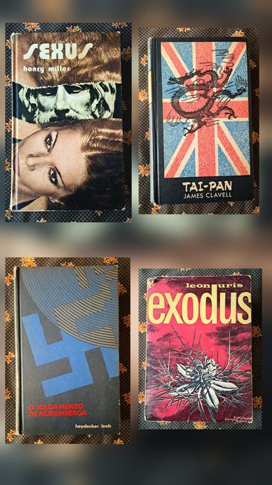 Livros Antigos Vintage - História, Política e Literatura