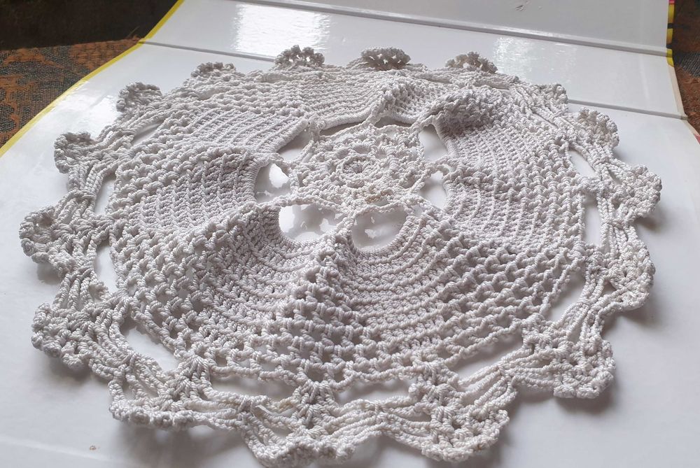 Серветка в’язана гачком, ручна робота, акріл