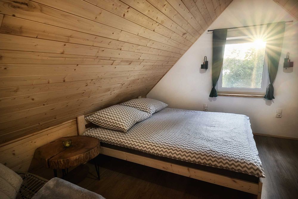 Nowe domki nad jeziorem Szóstak - Mazury Garbate