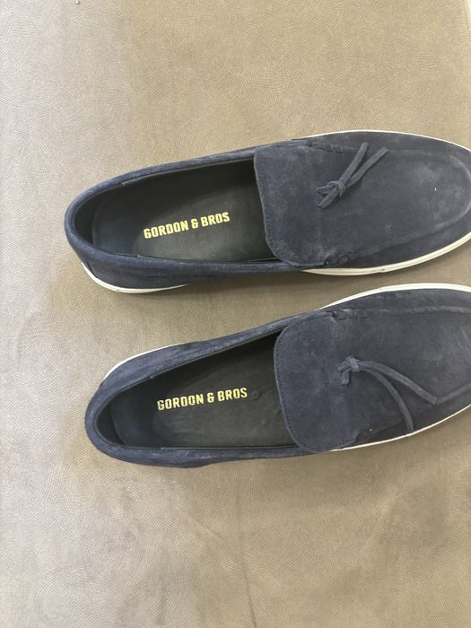 Туфли замш Gordon & Bros не ношенные, НОВЫЕ
