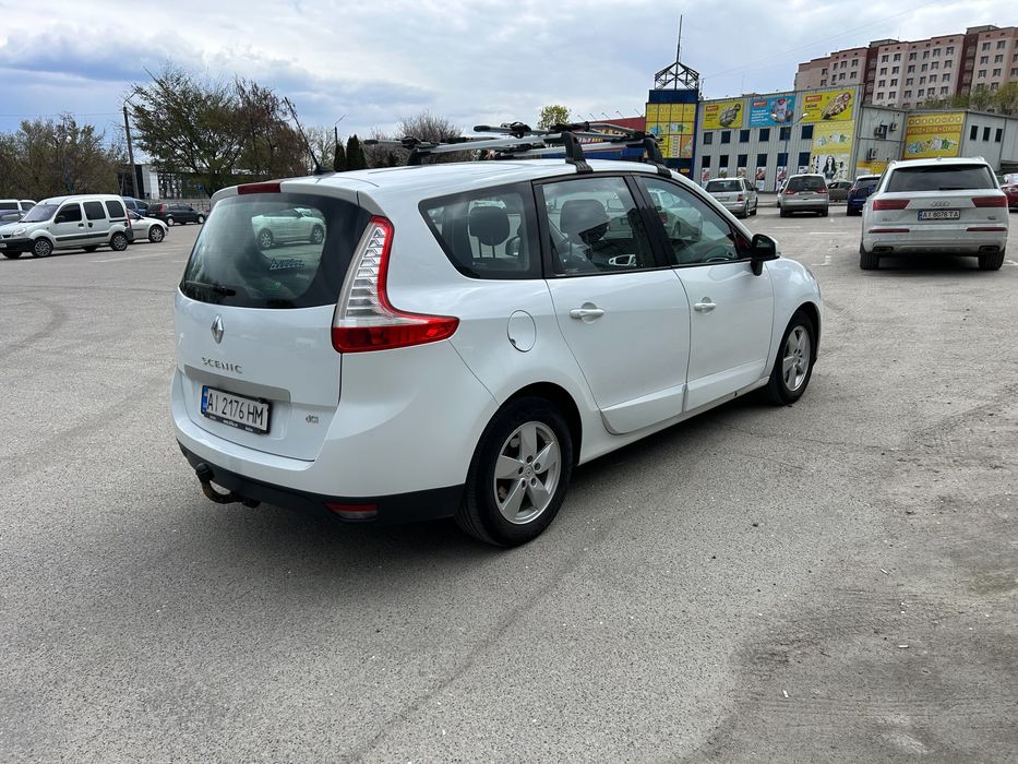 Renault Grand Scenic 1,5 дизель білий