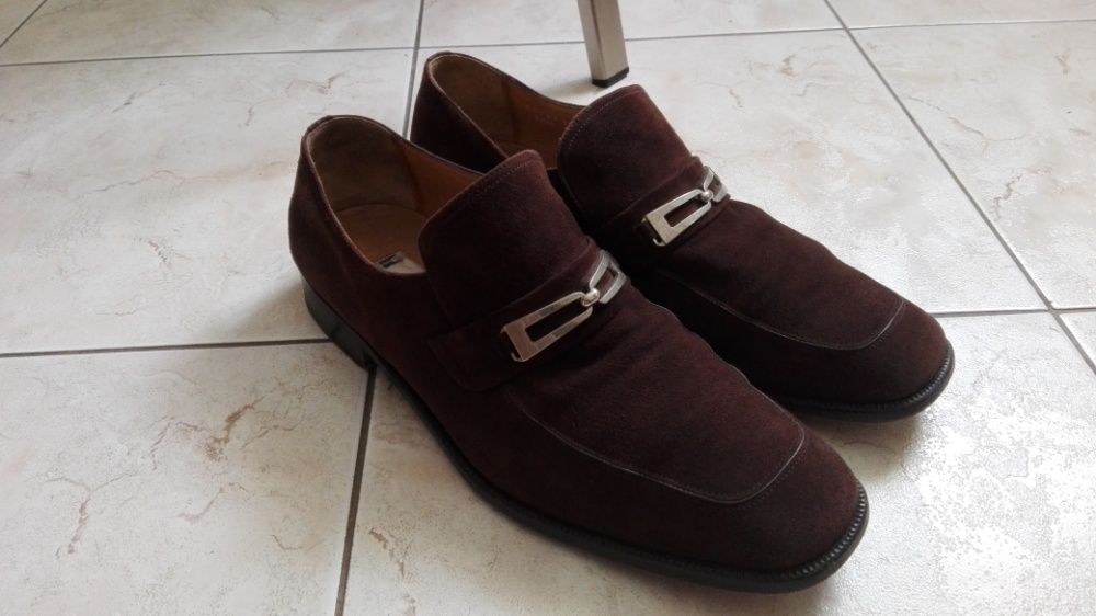 Mokasyny półbuty Moreschi for Russell & Bromley /Skóra/rozm.45