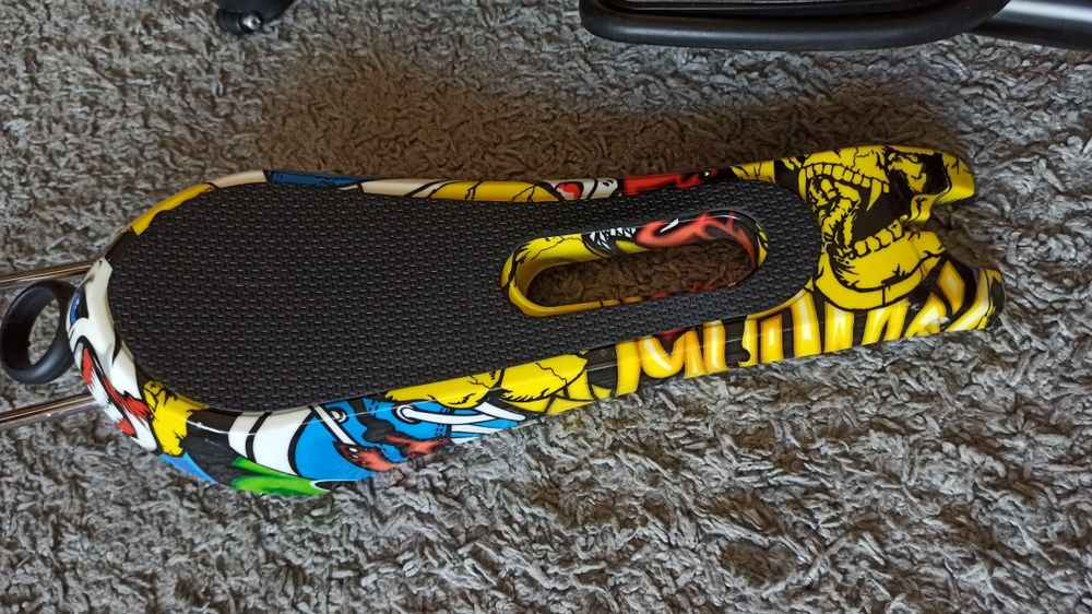 Дитячий самокат з батьківською ручкою