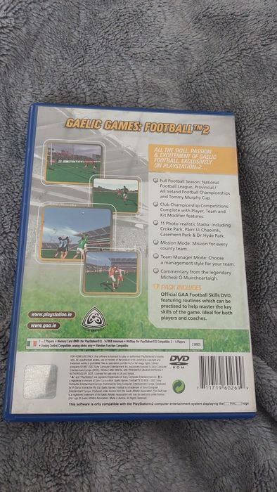 Gaelic games football PlayStation 2, ps2