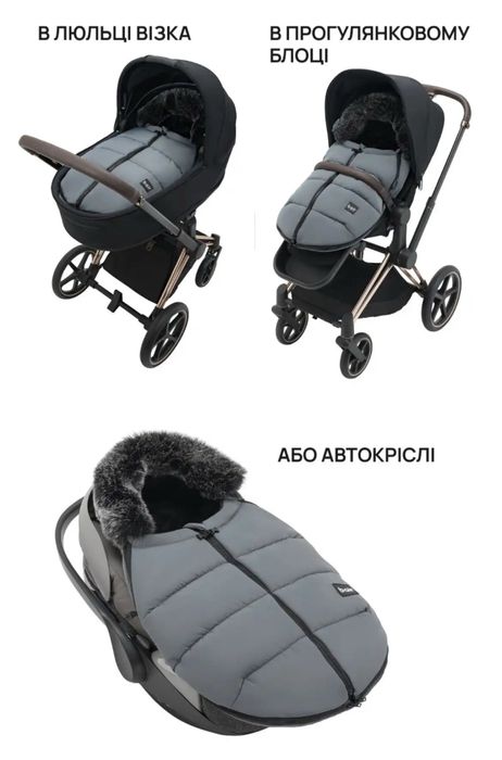 Конверт Bair Cocon Mini у кольрі Graphite blue