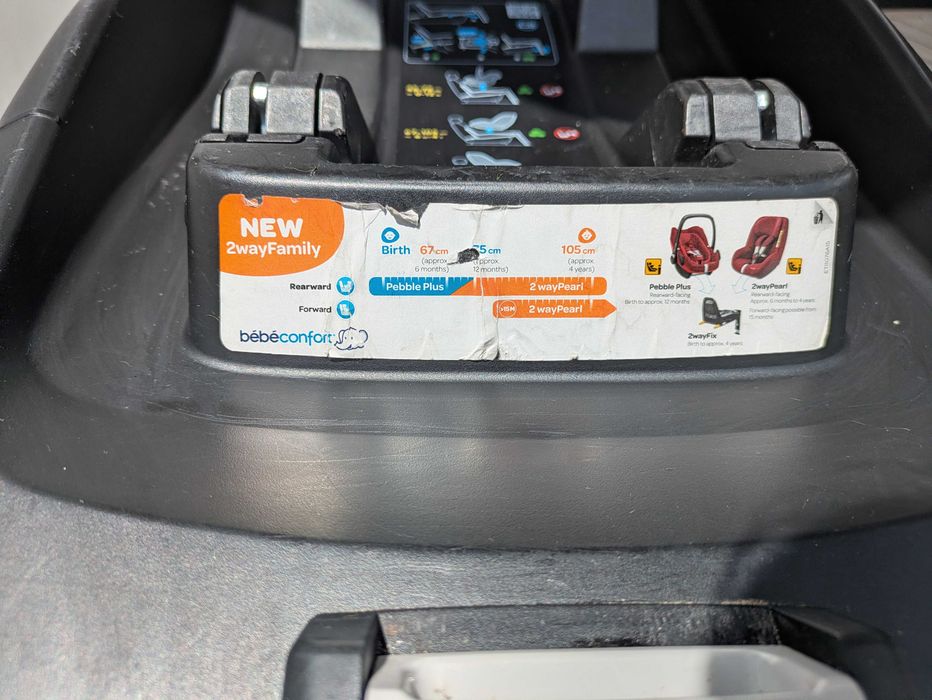 Base + Cadeira bebê - Isofix - Bébéconfort