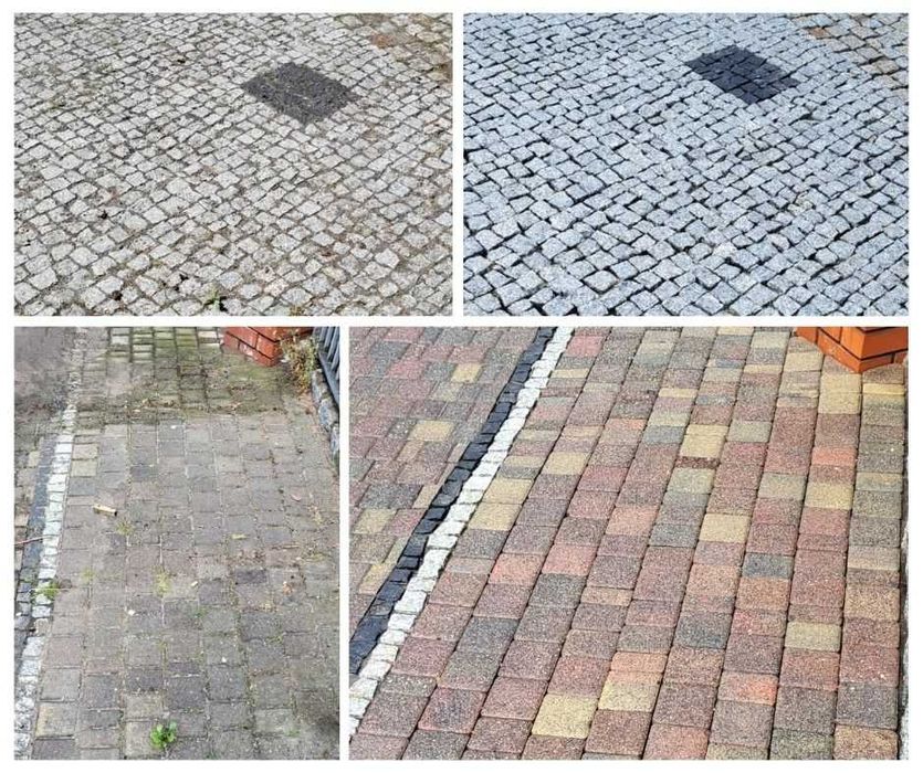 Usługi wykończeniowe, malowanie elewacji, mycie elewacji, mycie kostki brukowej, ozonowanie, odgrzybienie klimatyzacji