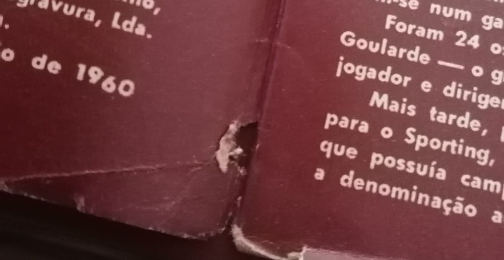 Material do Benfica antigo