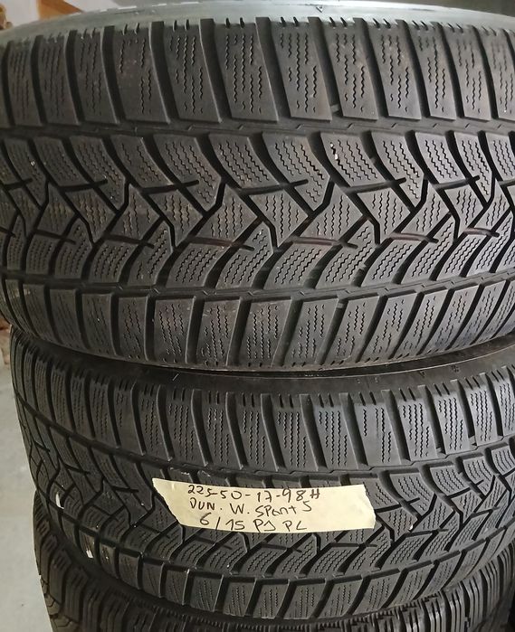 2 Pneus 225/50R17 Dunlop seminovos