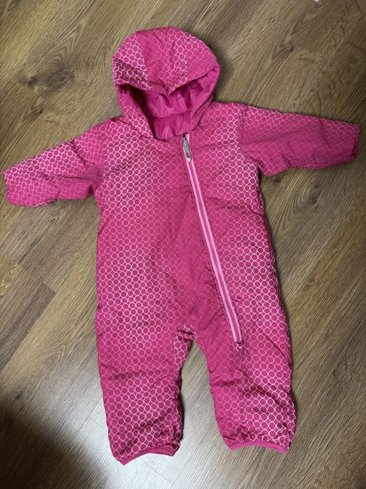 Двосторонній комбінезон рожевий Spyder 12 міс стан нового