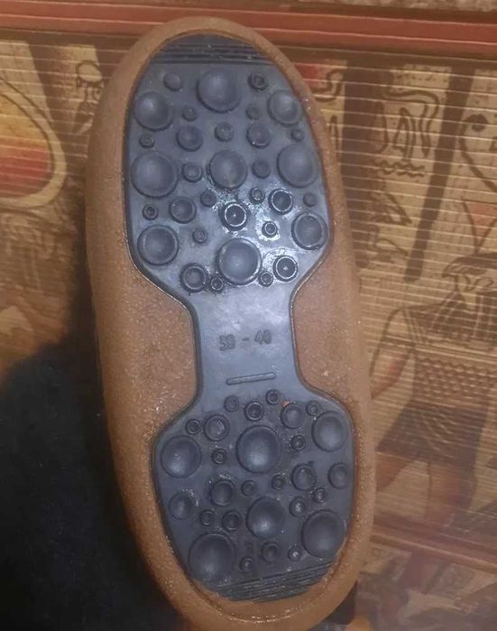 Кожаные - Лун буты. Crazy Japan. 39 - 40 размер. Япония.