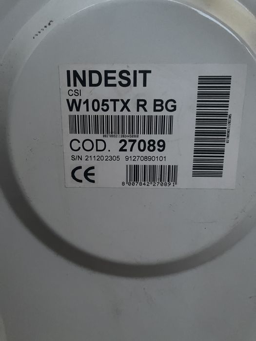 Пральна машина Indesit