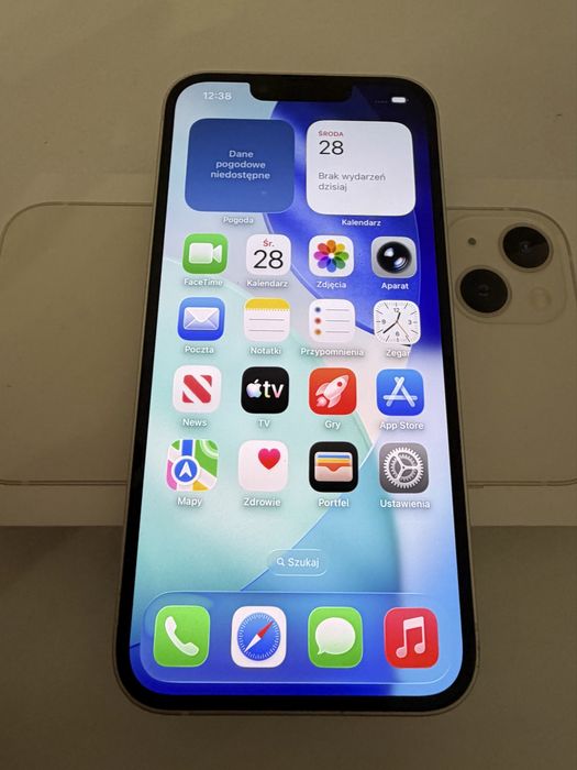 iPhone 13 256gb Starlight Idealny Bateria 100%