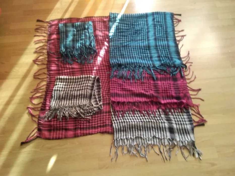 Szaliki szale, chusty, różne kolory