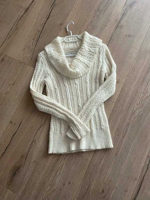 Sweter damski, Tommy Hilfiger, rozmiar S, skład: akryl, moher, alpaka