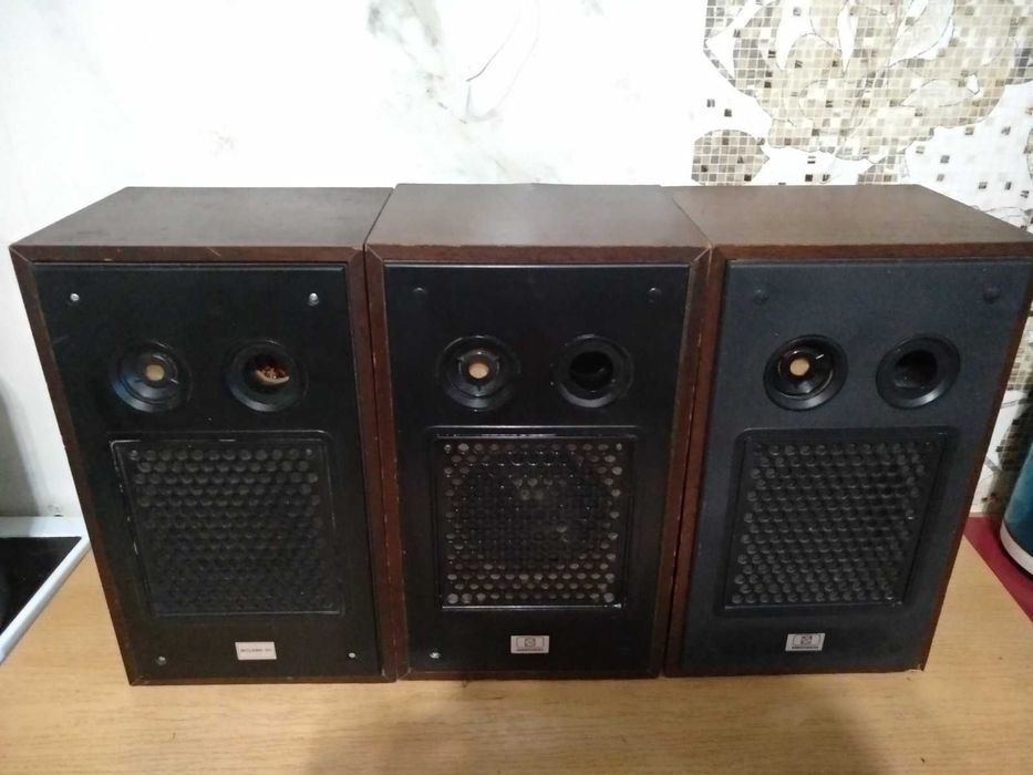 Колонки радиотехника 10AC-409/ Radiotehnika S-30.  3 штуки.